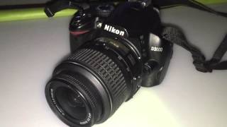 CAMARA NIKON D3000  Review en español [upl. by Killigrew]