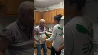 Family Immortalizes Grandfathers Hug in The Sweetest Way [upl. by Eisoj]