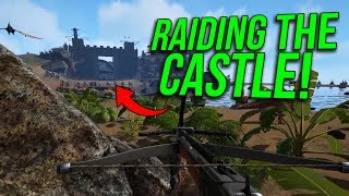 TRYING TO RAID A CASTLE  ARK Official PvP  Ep32 [upl. by Aylatan650]