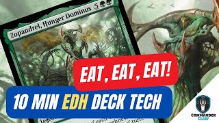 Green Stompy Commander  Zopandrel Hunger Dominus  Phyrexia All Will Be One  10 Min EDH Deck Tech [upl. by Sirraj]