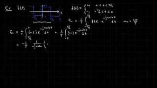 Complex Fourier Series  Square Wave Example part 1b [upl. by Drislane781]