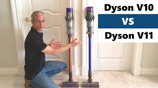 Dyson V10 vs V11  Which Should You Buy [upl. by Ellehsat394]