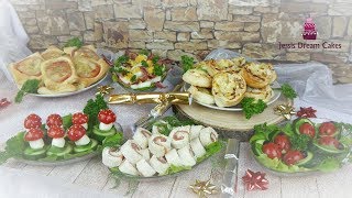 6 Schnelle PartySnacksLeckeres Fingerfood für Silvester Partys amp Buffet [upl. by Yelnoc530]