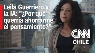 Leila Guerriero Entrevista completa con CNN Magazine [upl. by Atteuqcaj]