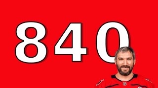 840 GOALS FOR OVECHKIN SWEDISH [upl. by Tova669]