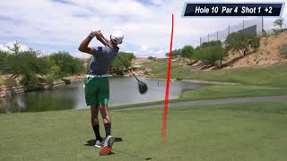 Wolf Creek Golf Course Playthrough in Mesquite Nevada [upl. by Akedijn]