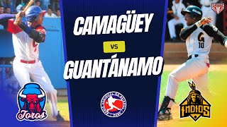 Serie Nacional 63 Camagüey vs Guantánamo 1er juego [upl. by Judenberg395]