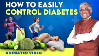 Easy Diet Tips to Control Diabetes  Dr V Mohan [upl. by Presber]