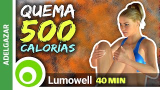 Cardio Para Quemar 500 Calorías Y Quemar Grasa Abdominal  40 Minutos [upl. by Carrington593]