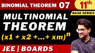 Binomial Theorem 07  Multinomial Theorem  Class 11th  Aman Sir Maths  Bhannat Maths [upl. by Radford]