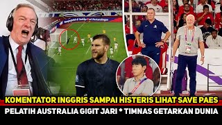 ‘INI TAK BISA DIPERCAYA’ Komentator Inggris Histeris BeginiPelatih Australia akui Timnas Mendunia [upl. by Silden622]