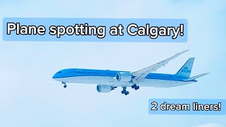 Plane spotting at Calgary international airport YYCCYYC [upl. by Zelazny]