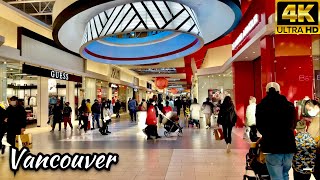 Walking Tour Through Tsawwassen Mills Shopping Mall Vancouver Canada 🇨🇦 Feb 2022 4K UHD 60fps [upl. by Josepha]