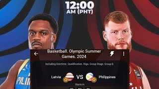 PHILIPPINES VS LATVIA  FIBA OQT [upl. by Werna]