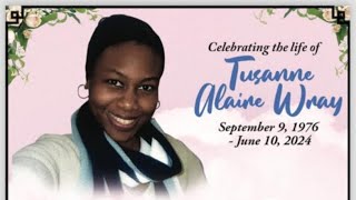 Tusanne Alaire Wray Funeral Service [upl. by Durgy]