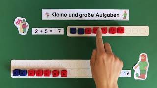 Klasse 1  Kleine und große Aufgaben Analogieaufgaben [upl. by Darb]