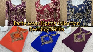 trending party wear kurtis  feeding kurtis  lavender boutique  online shopping  free shipping [upl. by Hanzelin972]