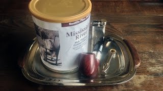 Pipe Tobacco Review Seattle Pipe Club quotMississippi Riverquot [upl. by Enelrahc]