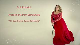 Rossini Arsaces from Semiramide quotAh Quel Giorno Ognor Rammentoquot Elena Goncharova  live rec [upl. by Sicular113]