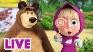 🔴 AO VIVO 👱♀️🐻 Masha e o Urso 🆕 Assista aos NOVÍSSIMOS episódios ▶️ Masha and the Bear [upl. by Ibor]