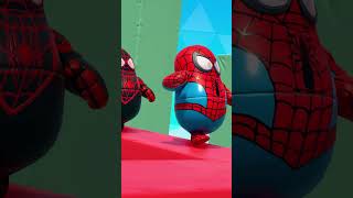 The Spidey Squad is swinging into Fall Guys tomorrow fallguys gaming spiderman [upl. by Ttocserp654]