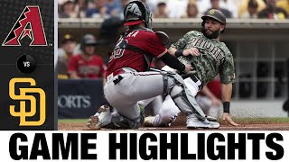 Diamondbacks vs Padres Game Highlights 71722  MLB Highlights [upl. by Aivataj]