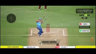 india vs west indes final 2 over dream cricket 24 [upl. by Lali]