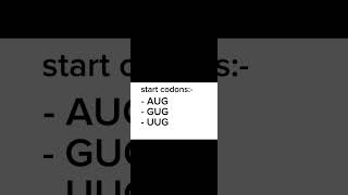 stop codons start codons full concept digi learning [upl. by Berey]