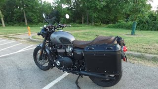 How To Set Up Your Triumph Bonneville T120 For Touring  Top 5 Bonneville Upgrades For The Road [upl. by Behre911]