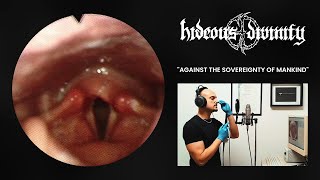 HIDEOUS DIVINITY – Against The Sovereignty Of Mankind Throat Cam [upl. by Banquer]