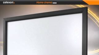 celexon home cinema fixed frame screen [upl. by Anitnatsnok]