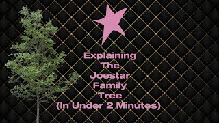 Explaining the Joestar Family Tree [upl. by Brasca]