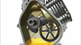 Briggs amp Stratton How a Single Cylinder Engines Work [upl. by Ronacin165]