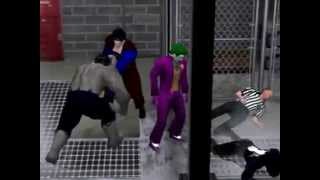 Bizarro amp Joker vs Hulk amp SpiderMan [upl. by Frye]