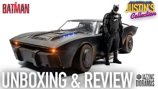 The Batman Batmobile JazzInc 16 Scale Vehicle Unboxing amp Review [upl. by Lipfert896]