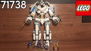 LEGO NINJAGO 71738 ZANES TITAN MECH BATTLE TÜRKİYEDE 2 [upl. by Shanan974]