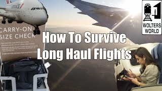 How to Survive Long Haul Flights  Long Haul Flight Essentials [upl. by Jorge]