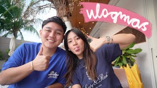 vlogmas day 03 ♡ spontaneous trip to a resort amp sharing our christmas wishlist [upl. by Urania]