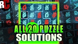 Mass Effect Andromeda  All 20 Glyph Puzzle Solutions Glyph Remnant Puzzle Combinations Solved [upl. by Nek654]