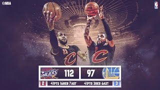 Warriors vs Cavaliers Game 5 NBA Finals  061316 Full Highlights [upl. by Noiram]