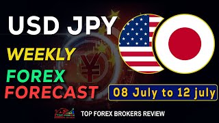 USDJPY Weekly Forex Forecast  USDJPY Technical Analysis [upl. by Inga]