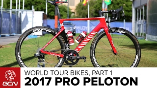 Bikes Of The 2017 Pro Peloton Part 1 [upl. by Enitsud733]