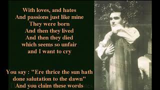 Cemetry Gates – The Smiths with lyrics [upl. by Nyhagen]