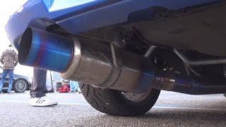 Tomei Expreme Ti Titanium Exhaust  Equal Length Header  Subaru Impreza WRX STI Sound [upl. by Disharoon]