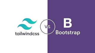 Bootstrap vs Tailwind css in Hindi [upl. by Enecnarf]