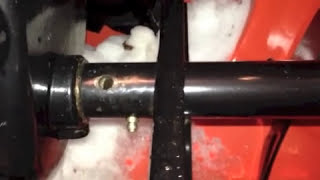 Ariens deluxe 30 broken shear pin on snow blower [upl. by Ahsiya640]