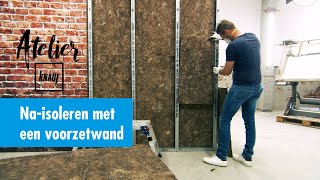 Hoe binnenmuren isoleren met een voorzetwand  Atelier Knauf [upl. by Ehtyde]