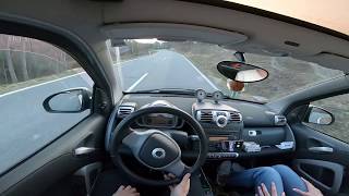 Smart ForTwo II 451 CDI 2008 Drive  GoPro [upl. by Remmus]