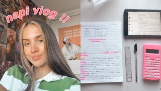 napi vlog 2 karantén amp online suli [upl. by Tennek]