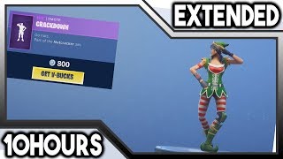 Fortnite  Crackdown Emote 10 Hours [upl. by Hercule926]